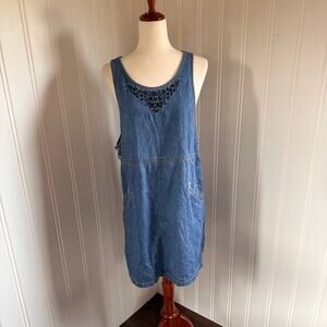 Vintage 90s/Y2K Denim Dress M